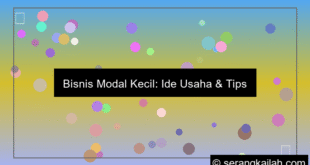 bisnis modal kecil