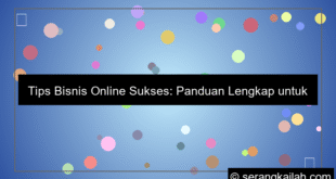 bisnis online sukses