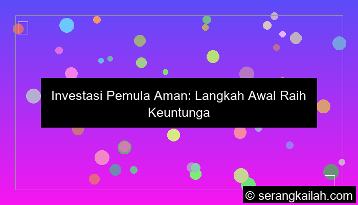investasi pemula aman