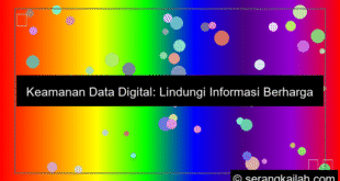 grafik keamanan data digital