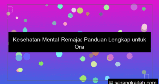 visual kesehatan mental remaja