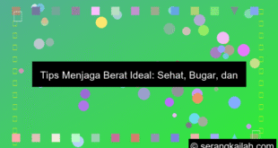 visual menjaga berat ideal