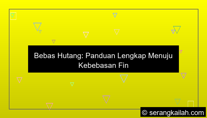 grafik strategi bebas hutang