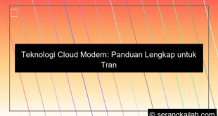 teknologi cloud modern