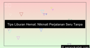 desain tips liburan hemat