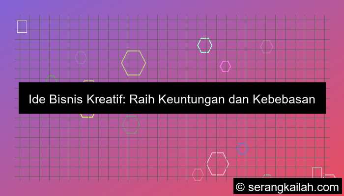 ide bisnis kreatif