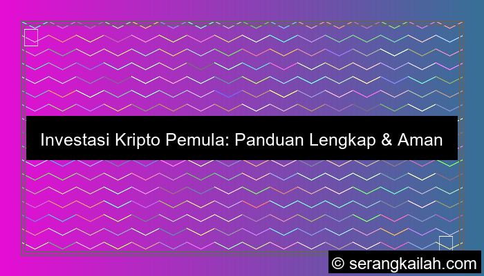ilustrasi investasi kripto pemula