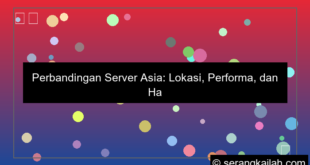 grafik perbandingan server asia