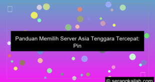 server asia tenggara tercepat
