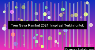tren gaya rambut