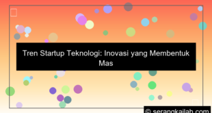 tren startup teknologi