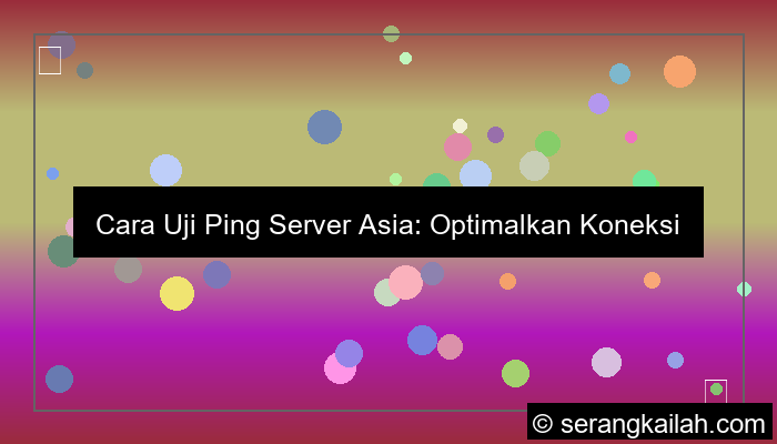 uji ping server asia